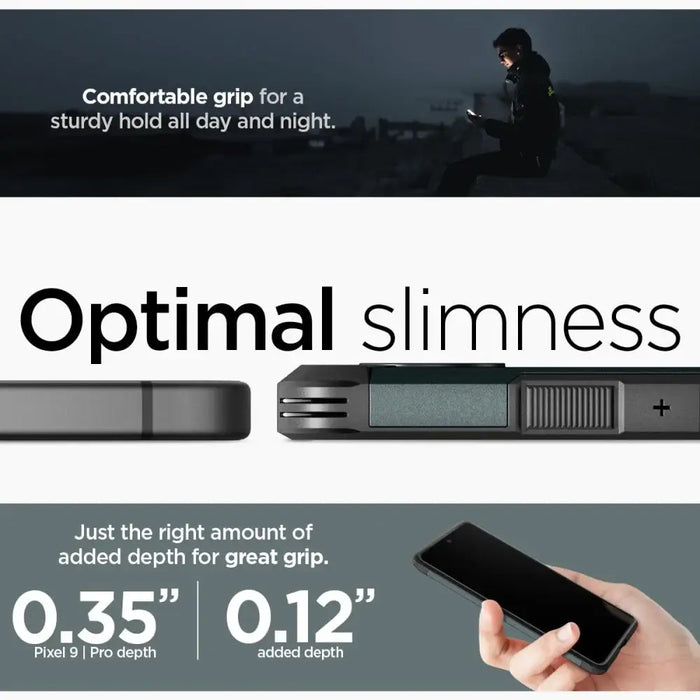 Калъф Spigen Tough Armor за Google Pixel 9 / 9 Pro - зелен