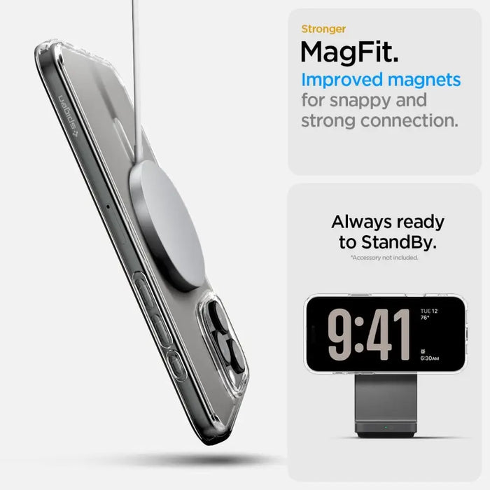 Калъф Spigen Ultra Hybrid iPhone 16 Pro - Бял