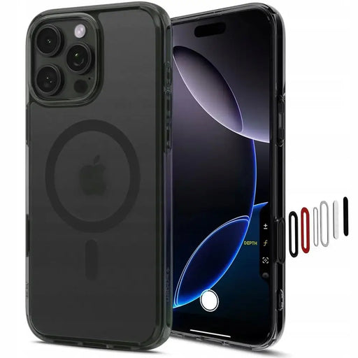 Калъф Spigen Ultra Hybrid iPhone 16 Pro - черен