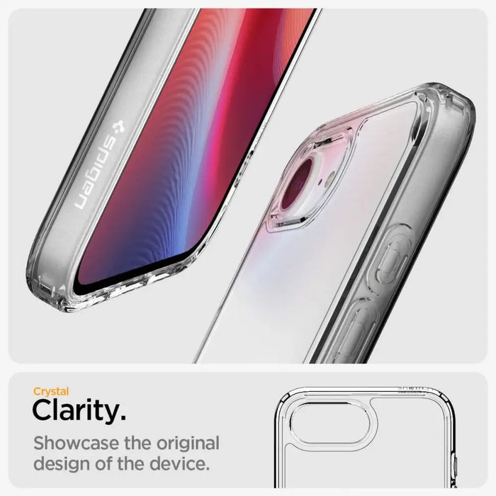 Калъф Spigen Ultra Hybrid iPhone 16e - прозрачен