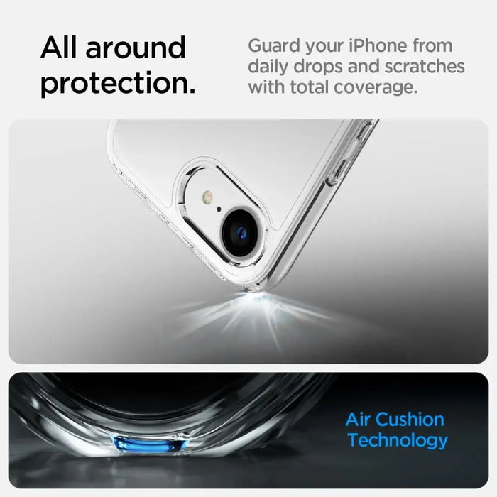 Калъф Spigen Ultra Hybrid iPhone 16e - прозрачен