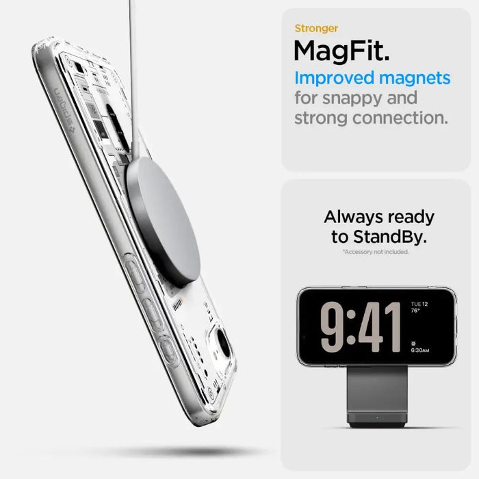 Калъф Spigen Ultra Hybrid MagSafe за iPhone 16e Neo One