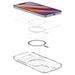 Калъф Spigen Ultra Hybrid MagSafe за iPhone 16e - прозрачен