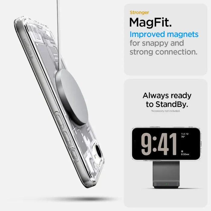 Калъф Spigen Ultra Hybrid MagSafe за iPhone 16e Zero One
