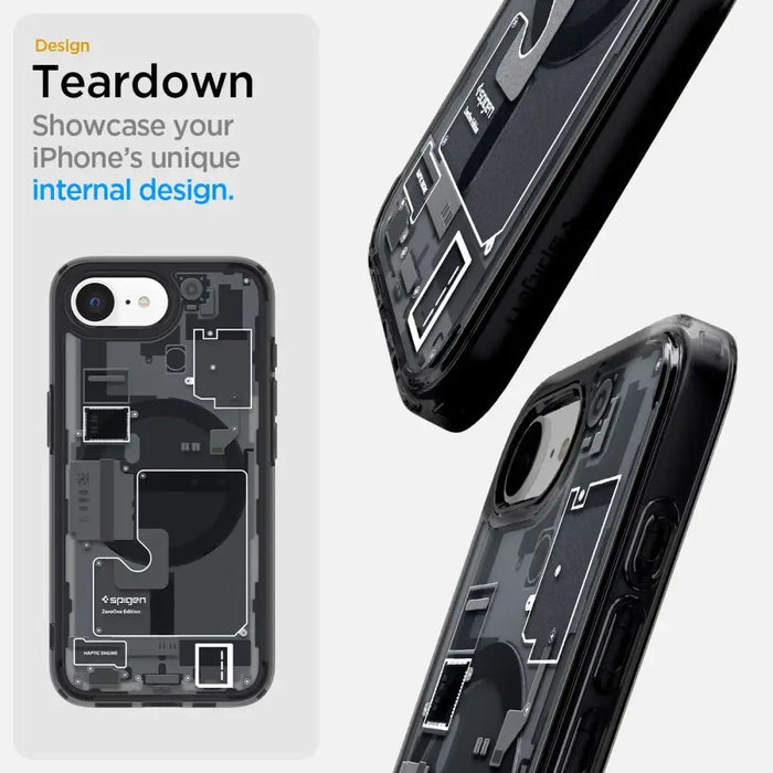 Калъф Spigen Ultra Hybrid MagSafe за iPhone 16e Zero One