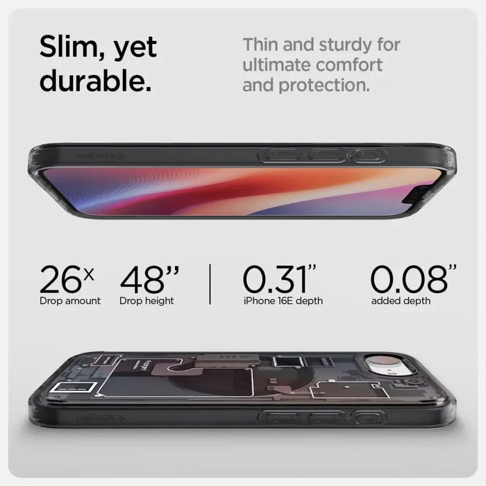 Калъф Spigen Ultra Hybrid MagSafe за iPhone 16e Zero One