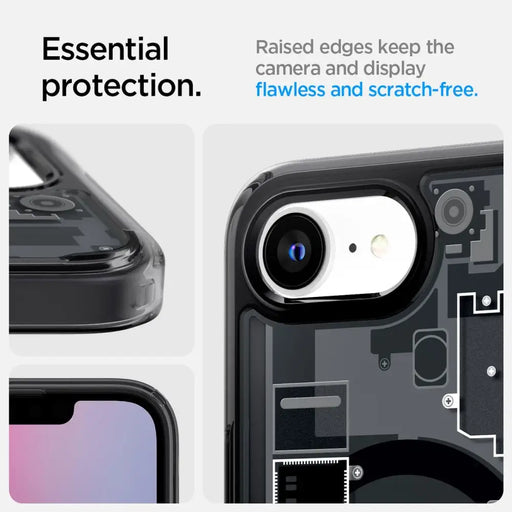 Калъф Spigen Ultra Hybrid MagSafe за iPhone 16e Zero One