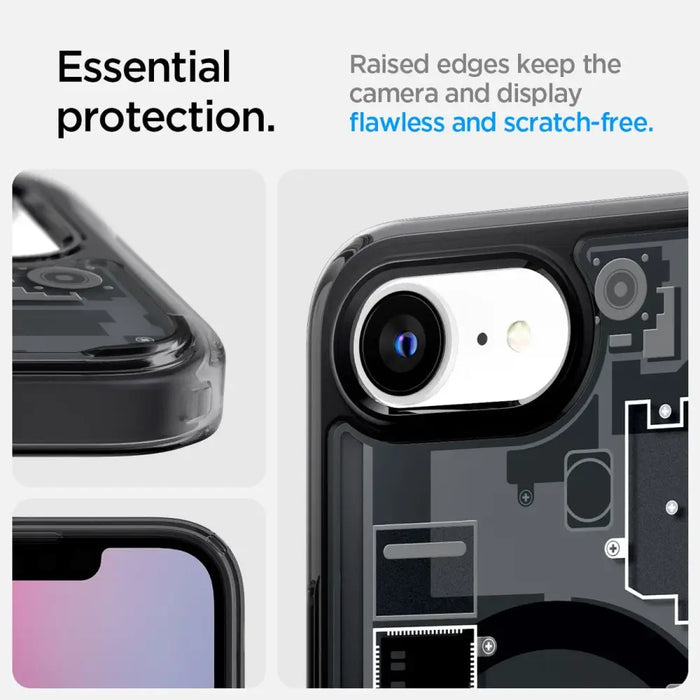 Калъф Spigen Ultra Hybrid MagSafe за iPhone 16e Zero One
