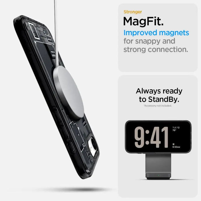 Калъф Spigen Ultra Hybrid MagSafe за iPhone 16e Zero One