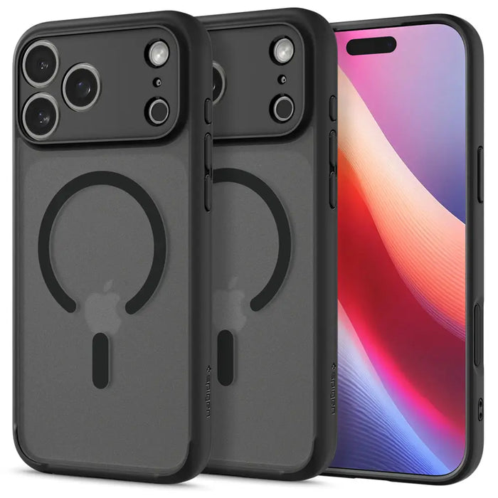 Калъф Spigen Ultra Hybrid MagSafe за iPhone 17 Pro - черен