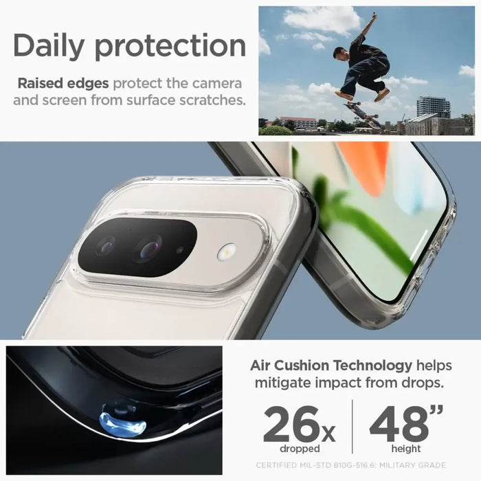Калъф Spigen Ultra Hybrid OneTap Ring MagSafe Google Pixel