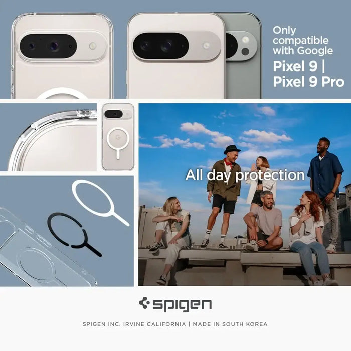 Калъф Spigen Ultra Hybrid OneTap Ring MagSafe Google Pixel
