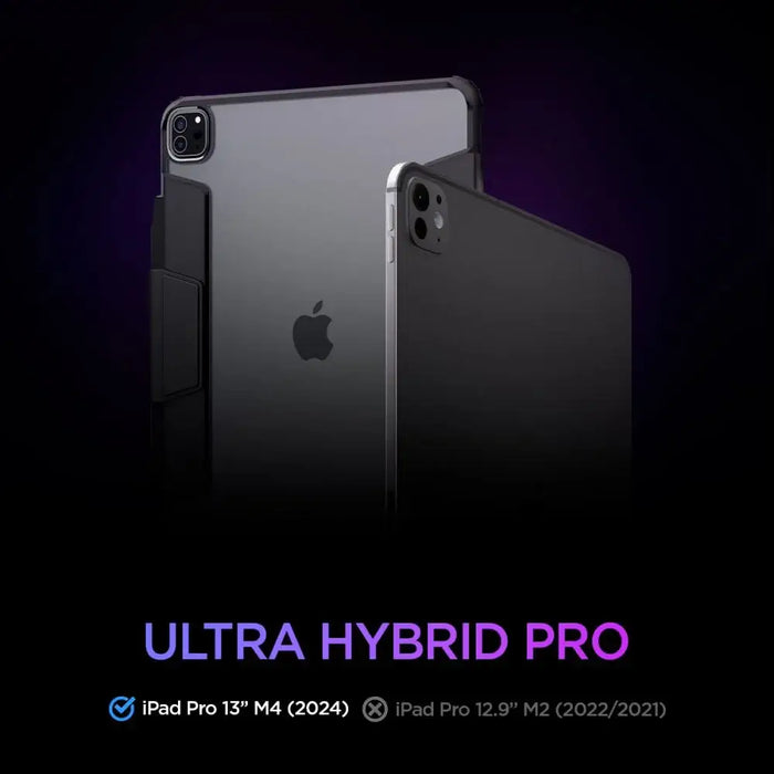Калъф Spigen Ultra Hybrid Pro за iPad Pro 13’’ 2024 - черен