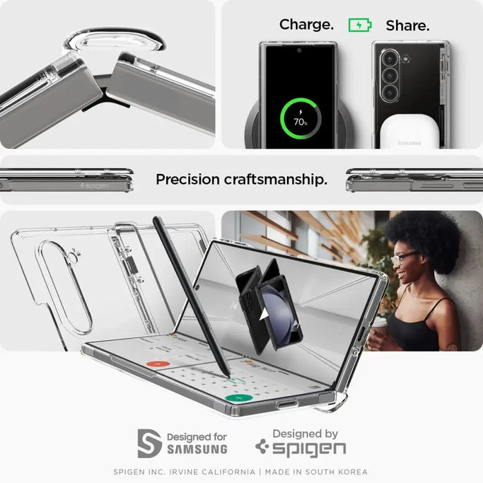 Калъф Spigen Ultra Hybrid Pro за Samsung Galaxy Z Fold 6