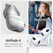 Калъф Spigen Ultra Hybrid за AirPods 4 - бял