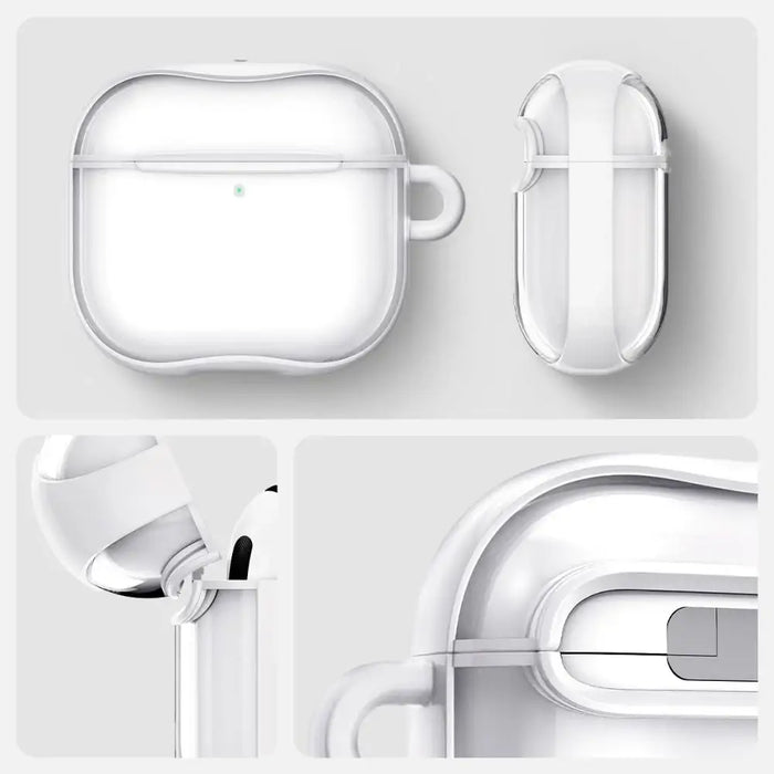 Калъф Spigen Ultra Hybrid за AirPods 4 - бял