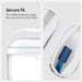 Калъф Spigen Ultra Hybrid за AirPods 4 - бял