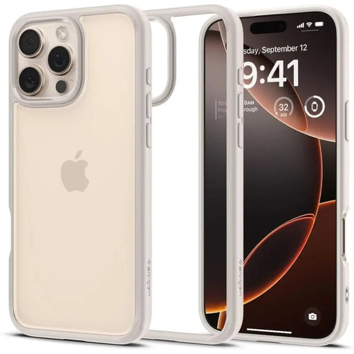 Калъф Spigen Ultra Hybrid за iPhone 16 Pro Max - титаниев