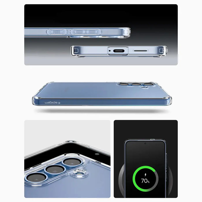 Калъф Spigen Ultra Hybrid за Samsung Galaxy S25+ прозрачен