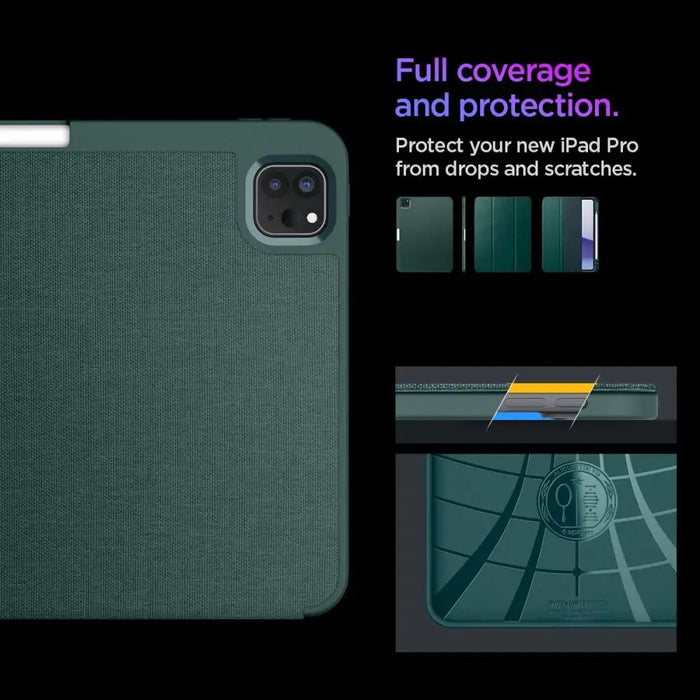 Калъф Spigen Urban Fit iPad Pro 11’’ 2024 - зелен
