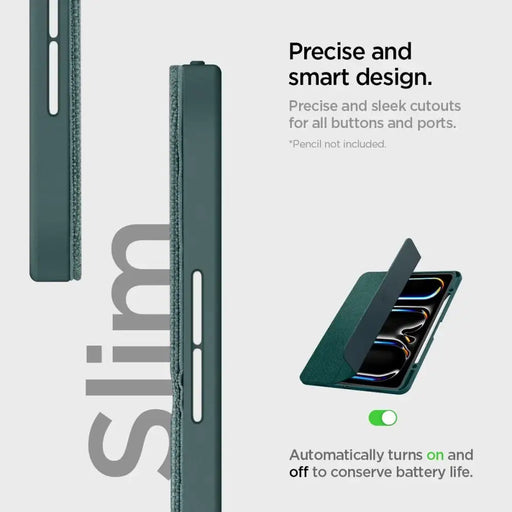 Калъф Spigen Urban Fit iPad Pro 13’’ 2024 - зелен