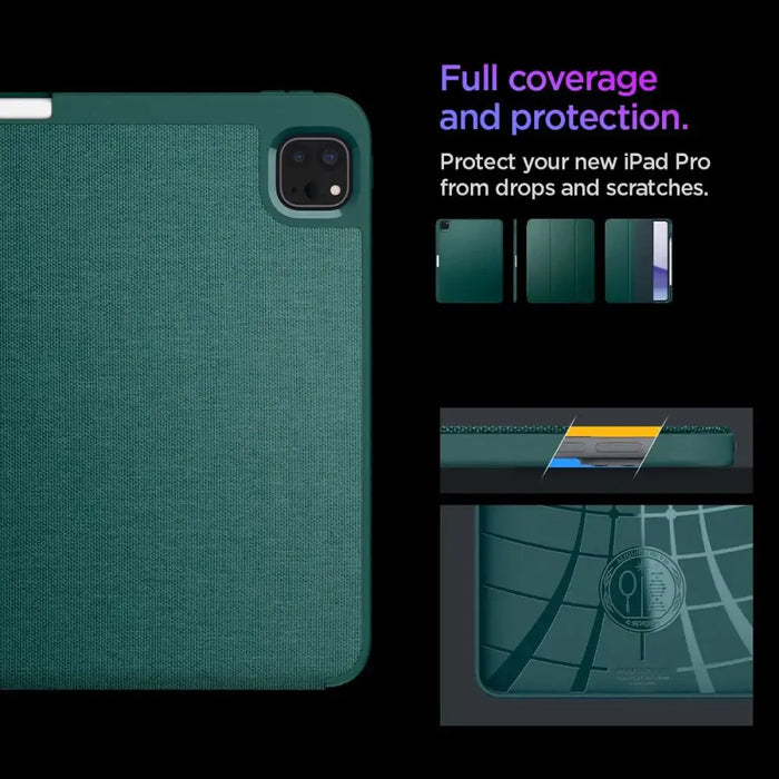 Калъф Spigen Urban Fit iPad Pro 13’’ 2024 - зелен