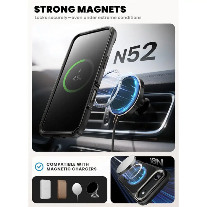 Калъф Supcase IBLSN Ares Flip Mag MagSafe за iPhone 17 Air