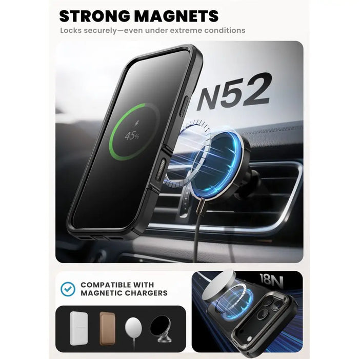 Калъф Supcase IBLSN Ares Flip Mag MagSafe за iPhone 17 Pro