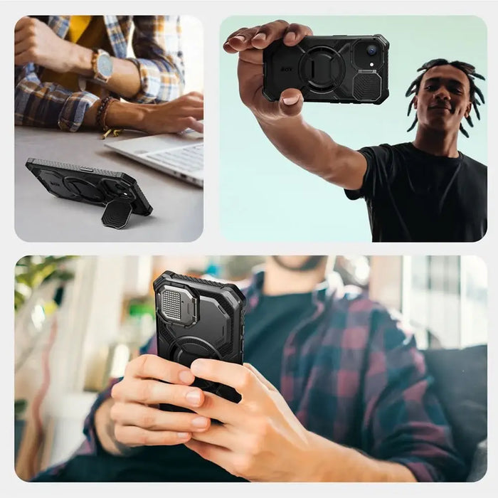 Калъф Supcase IBLSN Armorbox Mag iPhone 16e - черен