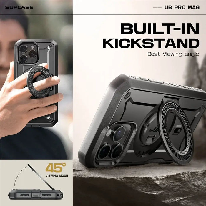 Калъф Supcase UB Pro Mag MagSafe за iPhone 16 Pro - черен