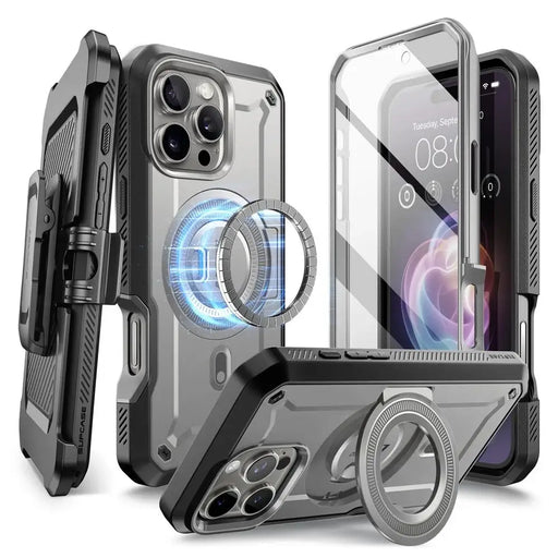 Калъф Supcase UB Pro Mag MagSafe за iPhone 16 Pro - сив