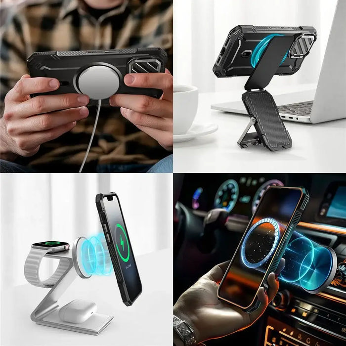 Калъф Supcase UB XT Mag MagSafe iPhone 16e - черен