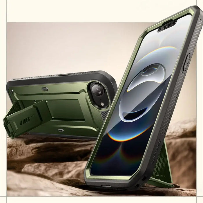 Калъф Supcase Unicorn Beetle Pro iPhone 16e - маслина
