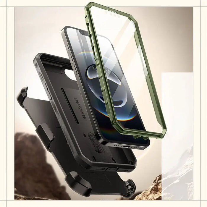 Калъф Supcase Unicorn Beetle Pro iPhone 16e - маслина
