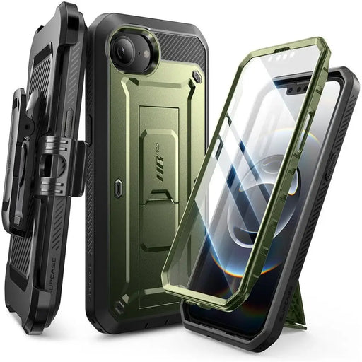 Калъф Supcase Unicorn Beetle Pro iPhone 16e - маслина