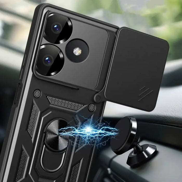 Калъф Tech-Protect Camshield Pro за Xiaomi Redmi 13 - Черен