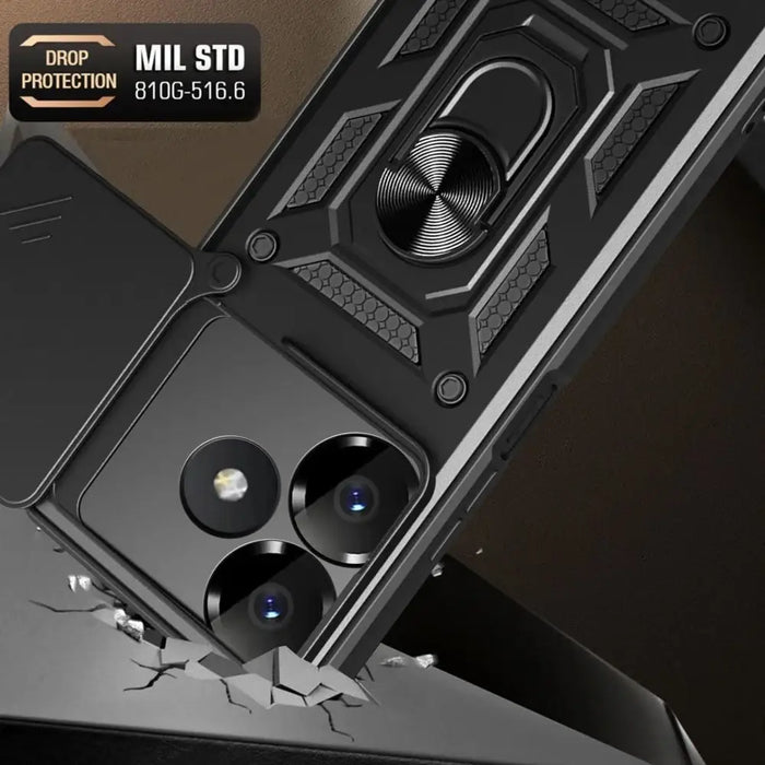Калъф Tech-Protect Camshield Pro за Xiaomi Redmi 13 - Черен