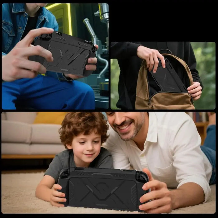 Калъф Tech-Protect Carbonox за Nintendo Switch 2 - черен