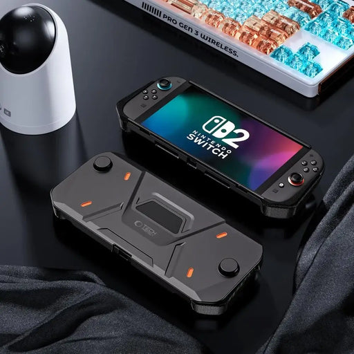 Калъф Tech-Protect Carbonox за Nintendo Switch 2 - черен