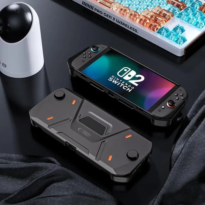 Калъф Tech-Protect Carbonox за Nintendo Switch 2 - черен