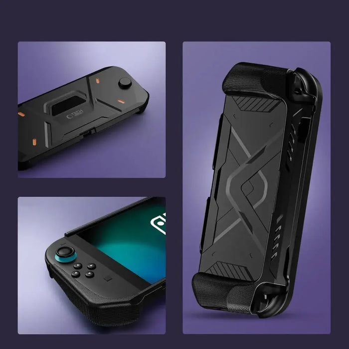Калъф Tech-Protect Carbonox за Nintendo Switch 2 - черен
