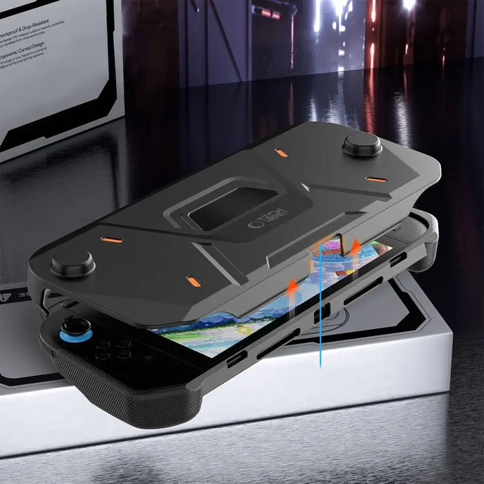 Калъф Tech-Protect Carbonox за Nintendo Switch 2 - черен