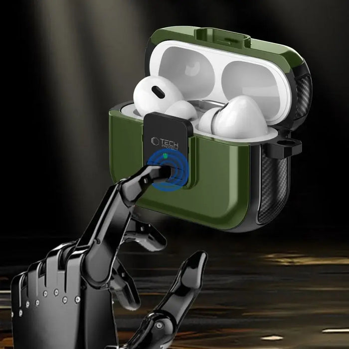 Калъф Tech-Protect Defender Hook MagSafe с карабинер