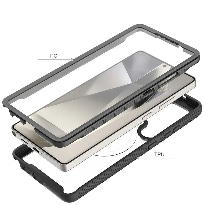 Калъф Tech-Protect Defense MagSafe за Samsung Galaxy S25