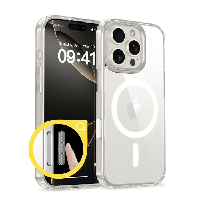 Калъф Tech Protect Flexair Hybrid CC Magsafe за iPhone 16