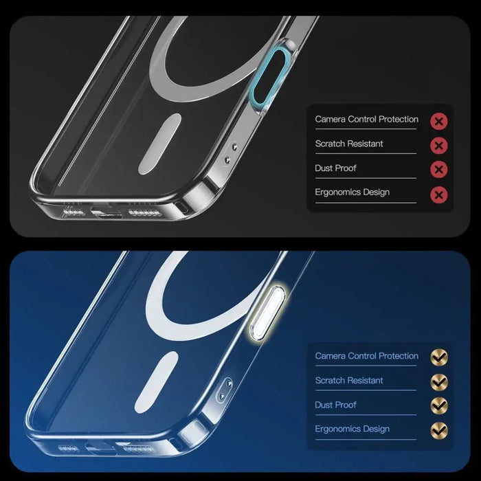Калъф Tech Protect Flexair Hybrid CC Magsafe за iPhone 16