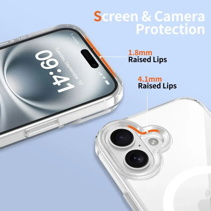 Калъф Tech Protect Flexair Hybrid CC Magsafe за iPhone 16