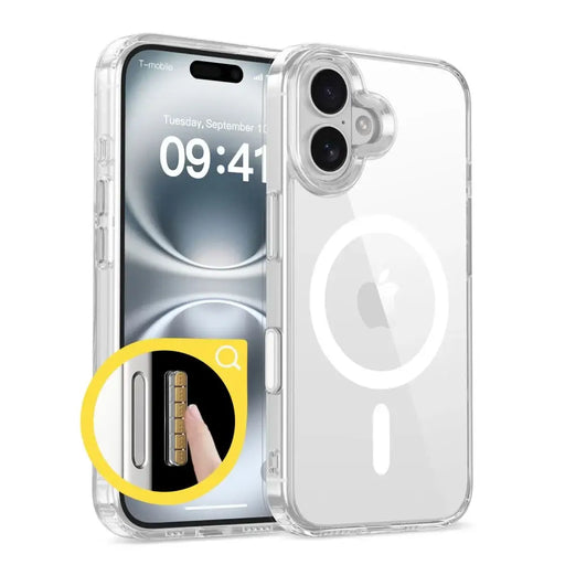 Калъф Tech Protect Flexair Hybrid CC Magsafe за iPhone 16