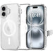 Калъф Tech Protect Flexair Hybrid CC Magsafe за iPhone 16