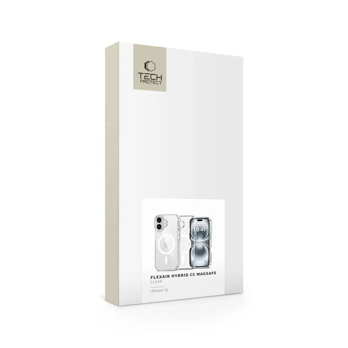 Калъф Tech Protect Flexair Hybrid CC Magsafe за iPhone 16